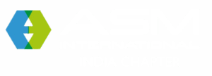 ASM India White Text Logo